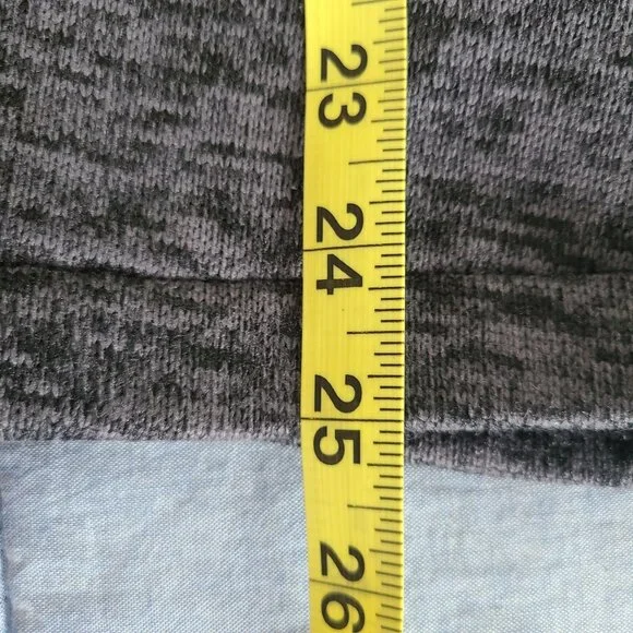 Lands End Women's Gray Textured Blazer Jacket XL/P 18 Polyester Soft Comfy - Picture 10 of 11